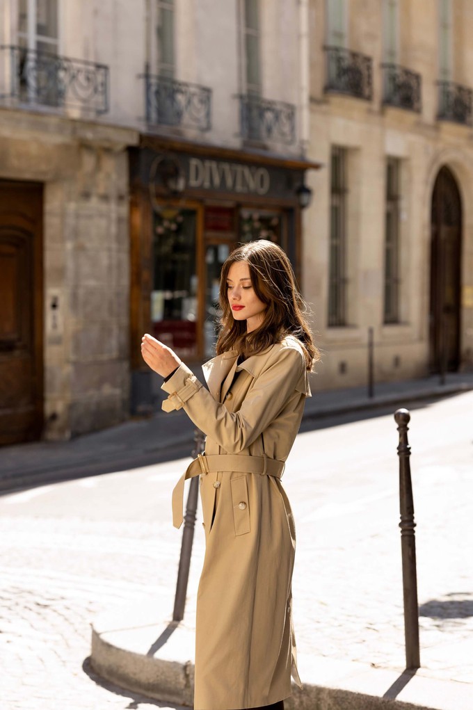 Kelianne Cotton Trench Coat from GAÂLA