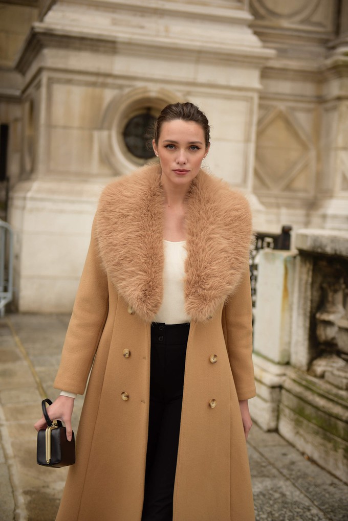 Angelina Faux Fur Coat from GAÂLA