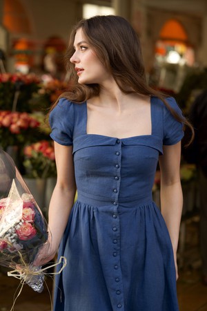 Estelle Button Down Dress from GAÂLA