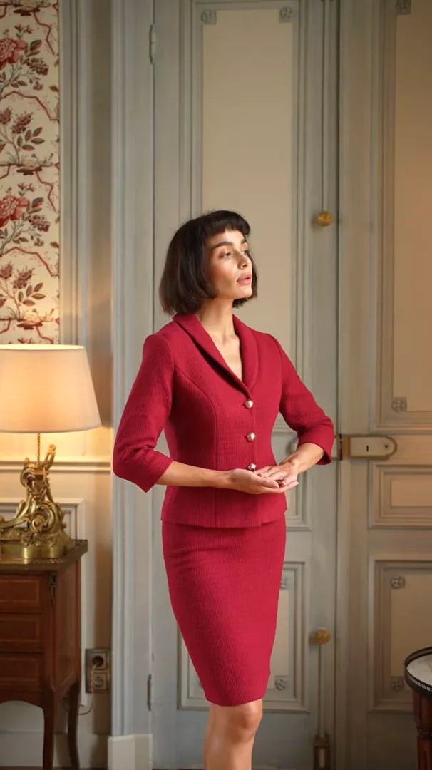 Margaux Cotton Tweed Two Piece from GAÂLA
