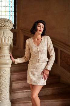 Milana Tweed Two Piece via GAÂLA