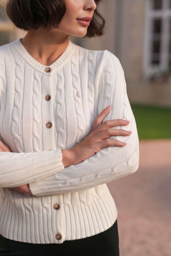 Vincent Cotton Cashmere Cardigan from GAÂLA