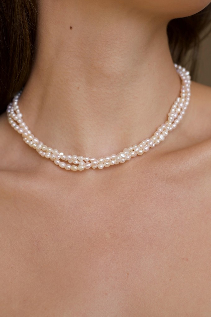 Mathilde Multistrand Pearl Necklace from GAÂLA
