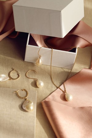 Frida Kahlo Pearl Earrings from GAÂLA