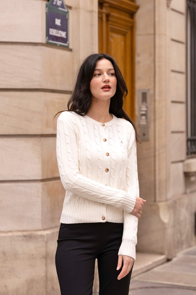 Vincent Cotton Cashmere Cardigan from GAÂLA