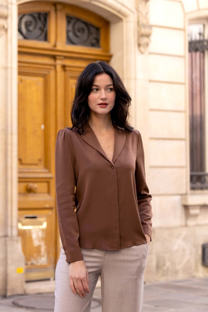 Rhea Silk Blouse from GAÂLA