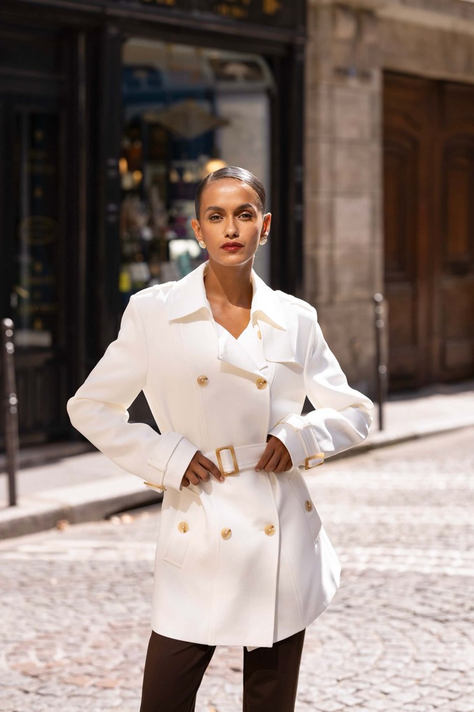 Leanne Short Trench Coat from GAÂLA