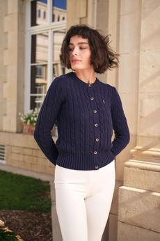 Vincent Cotton Cashmere Cardigan via GAÂLA