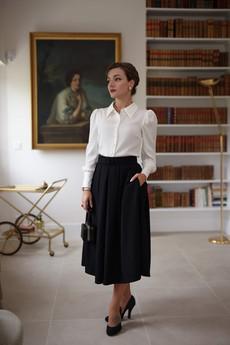 Vivienne Silk Blouse via GAÂLA