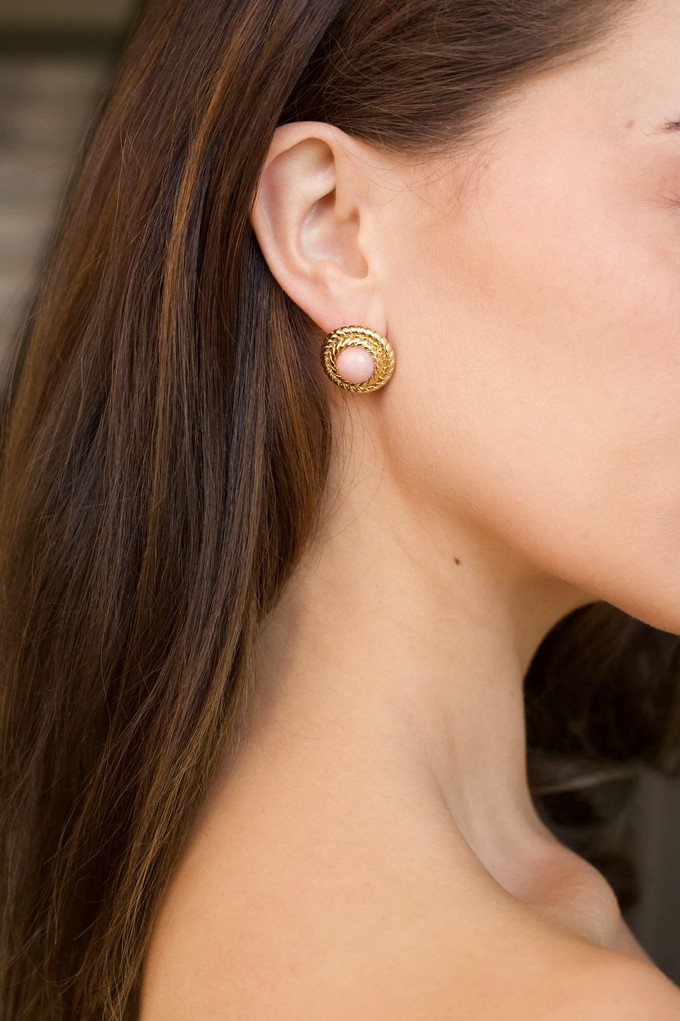 October Birthstone Earrings - Opal from GAÂLA