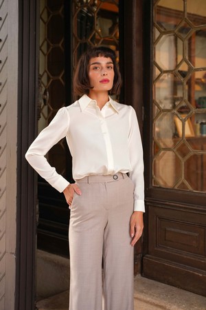 Alexandra Silk Blouse from GAÂLA Alexandra Silk Blouse from GAÂLA