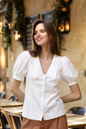Muse Button Down Blouse from GAÂLA