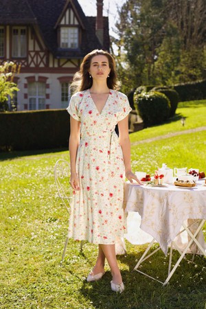 Melissa Wrap Dress from GAÂLA
