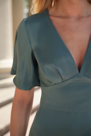 Coralie Silk Dress from GAÂLA