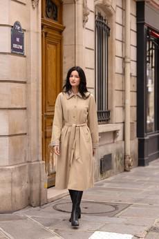 Charles Cotton Trench Coat via GAÂLA