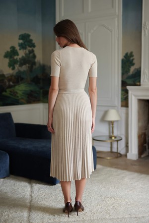Hazel Pleated Skirt from GAÂLA