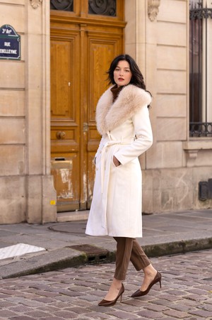 Angelina Faux Fur Coat from GAÂLA