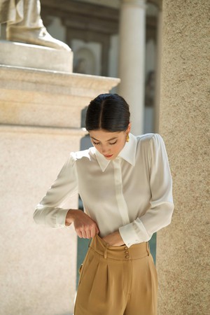 Alexandra Silk Blouse from GAÂLA