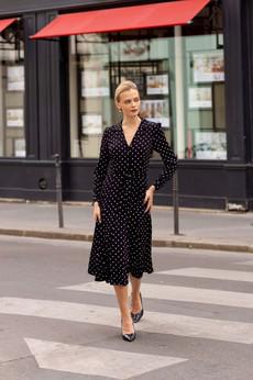 Hortensia Belted Dress via GAÂLA