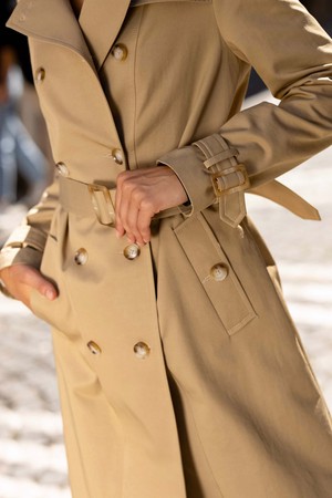Kelianne Cotton Trench Coat from GAÂLA