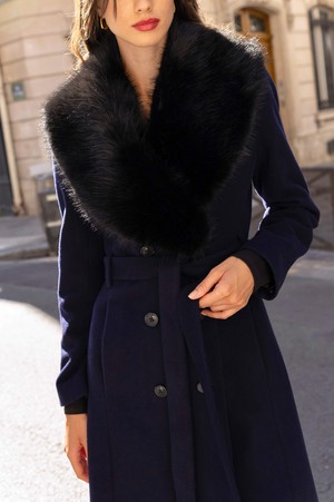 Angelina Faux Fur Coat from GAÂLA