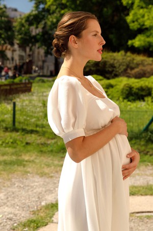 Lacey Maternity Dress from GAÂLA