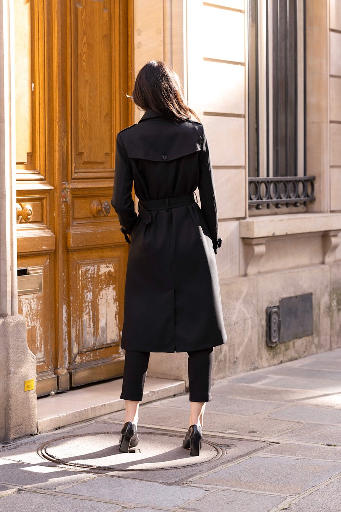 Kelianne Wool Trench Coat from GAÂLA