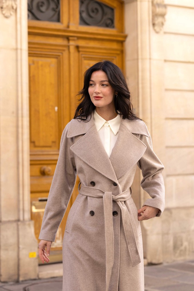 Paloma Wrap Coat from GAÂLA