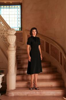 Liora Silk Dress via GAÂLA