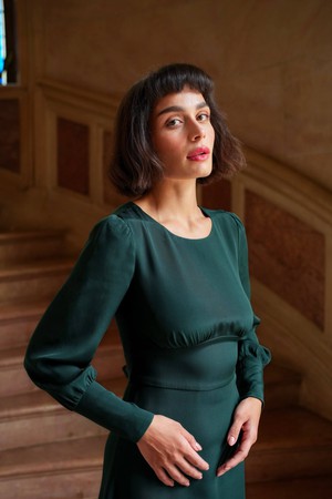 Jolie Silk Dress from GAÂLA
