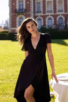 Aurore Wrap Dress via GAÂLA