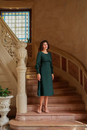 Jolie Silk Dress from GAÂLA