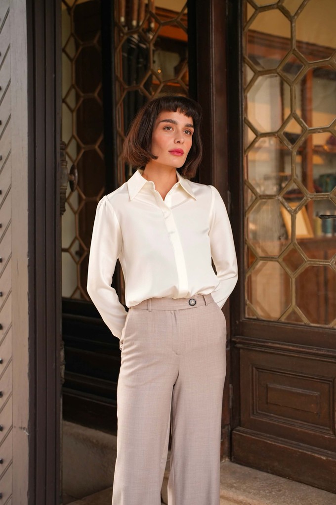 Alexandra Silk Blouse from GAÂLA Alexandra Silk Blouse from GAÂLA