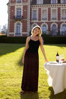 Anneliese Open Back Dress via GAÂLA