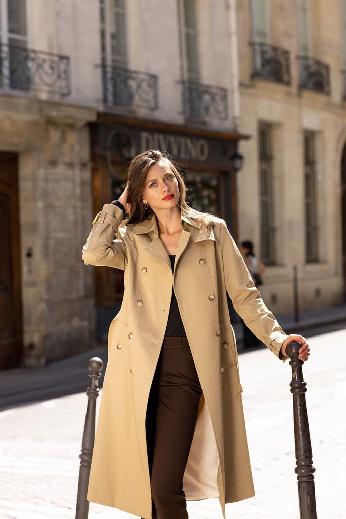 Kelianne Cotton Trench Coat from GAÂLA