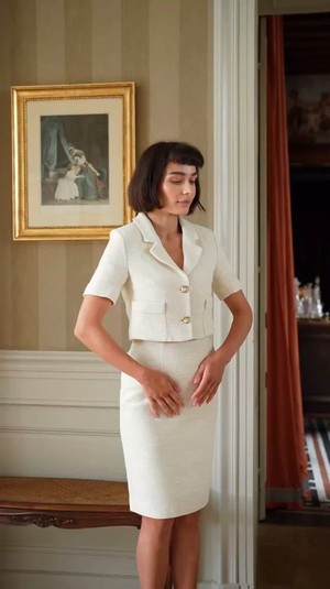 Martina Cotton Tweed Two Piece from GAÂLA