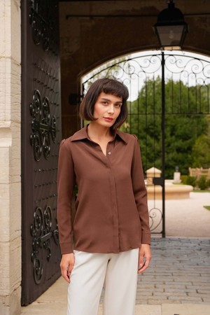 Alexandra Silk Blouse from GAÂLA Alexandra Silk Blouse from GAÂLA