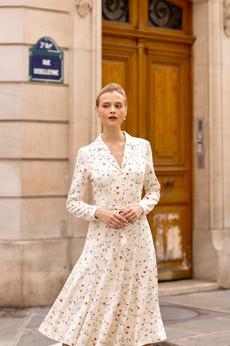 Hortensia Belted Dress via GAÂLA