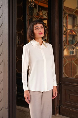 Alexandra Silk Blouse from GAÂLA Alexandra Silk Blouse from GAÂLA