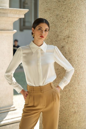 Alexandra Silk Blouse from GAÂLA