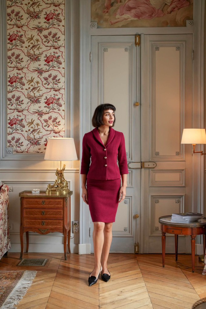 Margaux Cotton Tweed Two Piece from GAÂLA