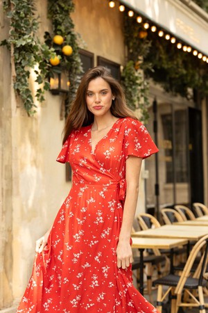 Arlette Wrap Dress from GAÂLA