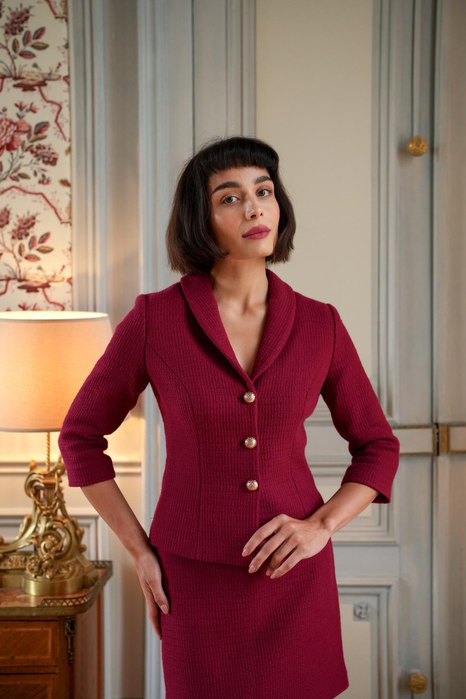 Margaux Cotton Tweed Two Piece from GAÂLA
