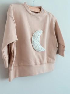 Oversized sweater Moon – Sand via Glow - the store