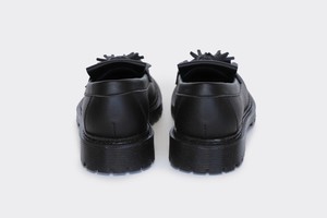 TOSH vegan tassel Loafers | BLACK from Good Guys Go Vegan