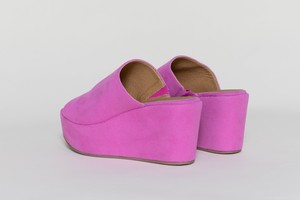 CORY Fuschia vegan platform shoes| warehouse sale from Good Guys Go Vegan