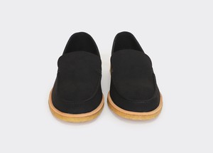 JOAN vegan suede loafers | BLACK from Good Guys Go Vegan