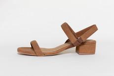 MARY Rusty brown sandals| warehouse sale via Good Guys Go Vegan