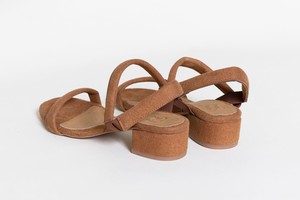 MARY Rusty brown sandals| warehouse sale from Good Guys Go Vegan