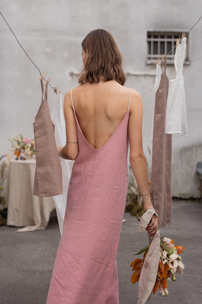 Open back dress from gust.